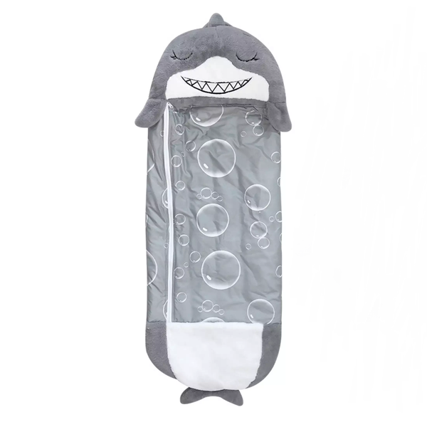 2-in-1 Shark Play Pillow &amp; Sleeping Bag