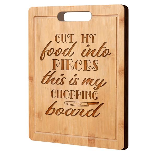 Funny Word Cutting Board Kitchen Decor
