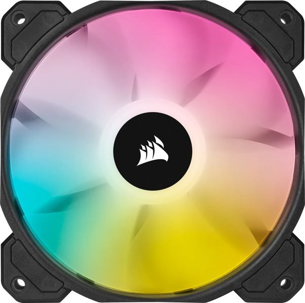 Corsair SP140 RGB ELITE - 140mm RGB LED Fan with AirGuide - Dual Pack