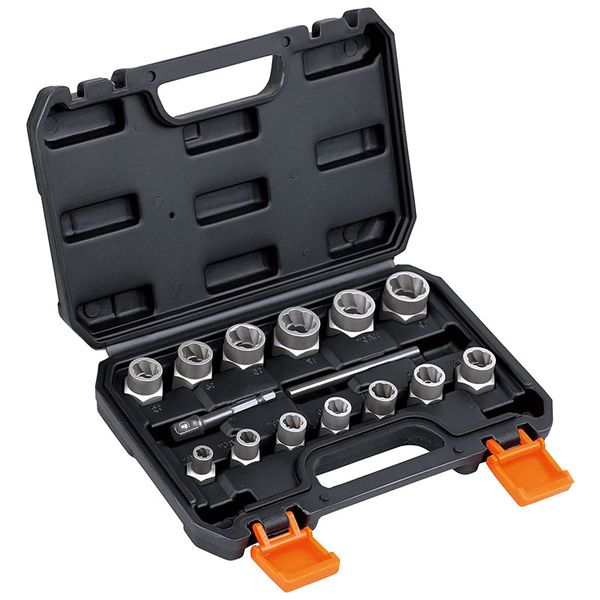 15 Piece Bolt Extractor Tool Set SDY-94306