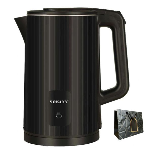 Sokany -Elegant Design Electric Kettle &amp; Gift Bag