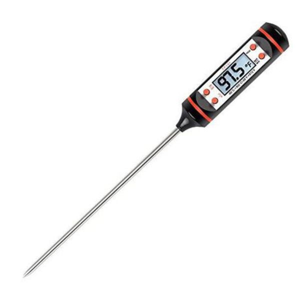 Digital LCD Gauge Cooking Meat Thermometer