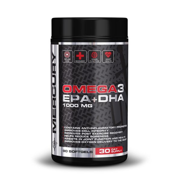 TNT Mercury Omega 3 EPA &amp; DHA - 90 Capsules