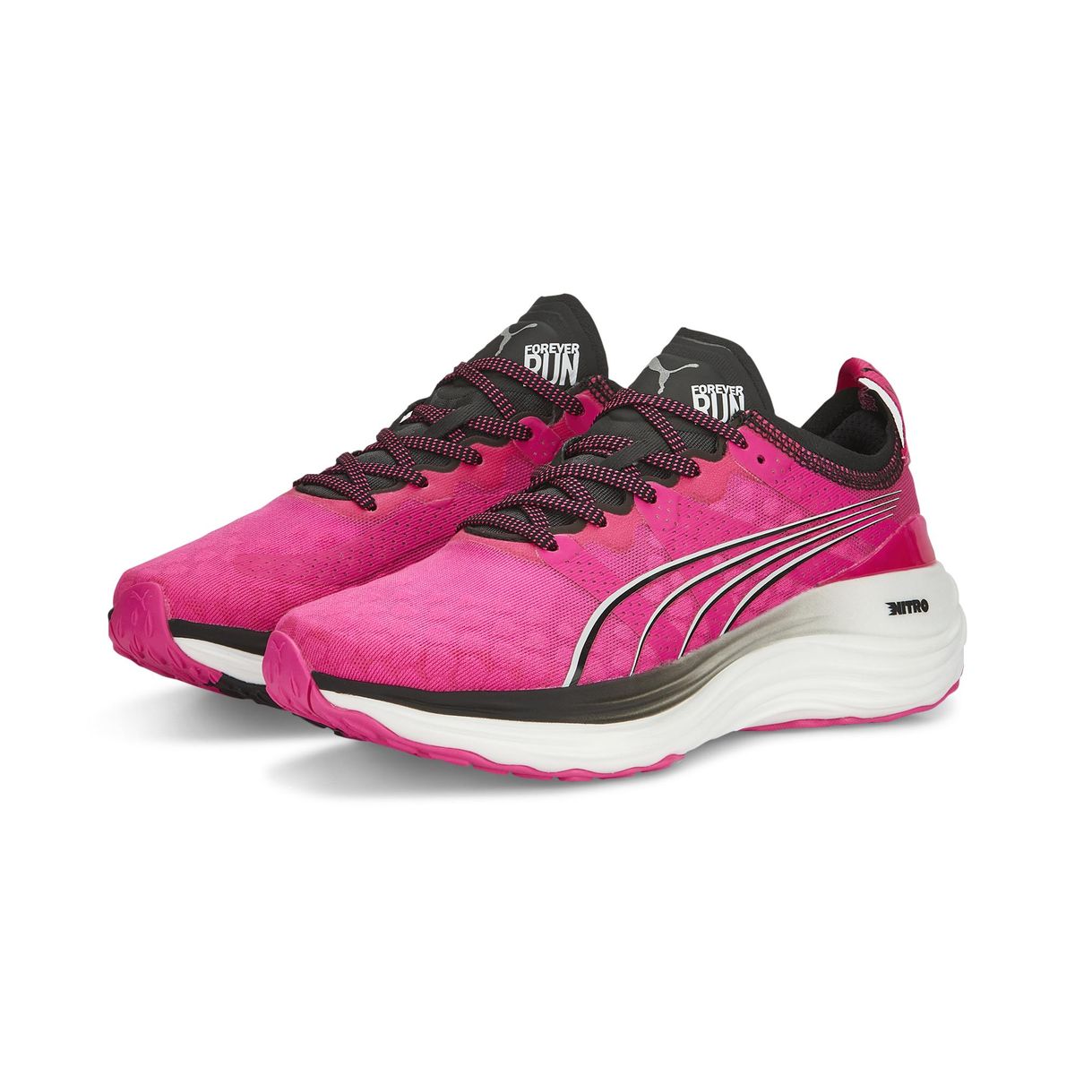 Puma Women's Foreverrun Nitro Road Running Shoes Ravish/Fresh Pear