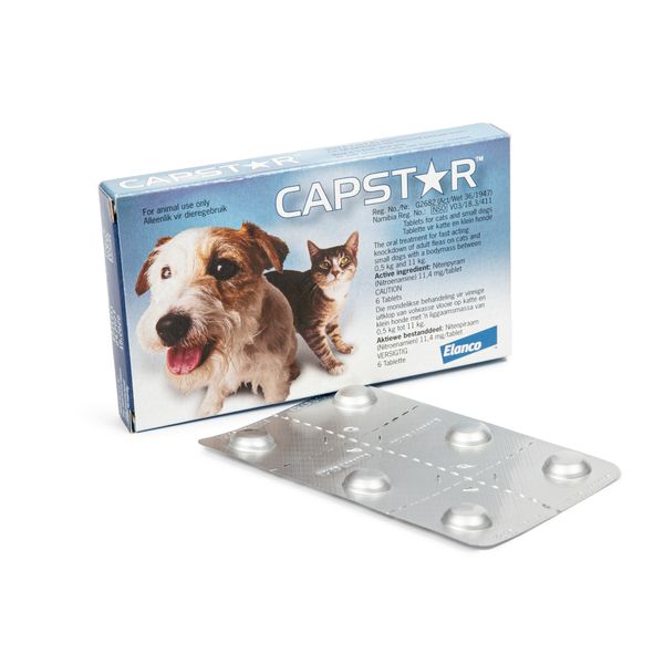 Capstar - Flea Treatment For Cats &amp; Dogs 0.5KG - 11kg