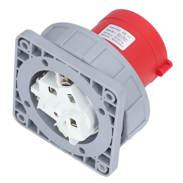 5 Pin Industrial Socket 63A 3P+N+E 220V-415V for Aviation Connector