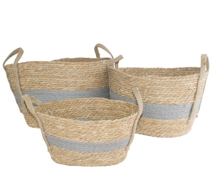 Beige and Grey Baskets