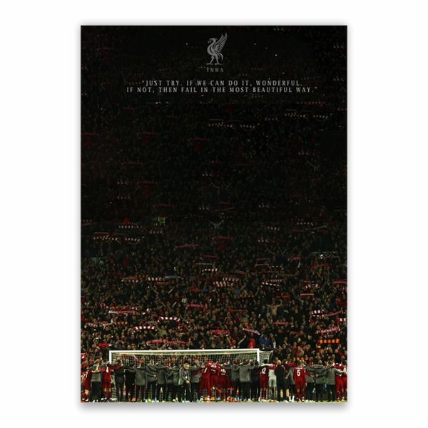 Liverpool Motivational Quote Poster - A1