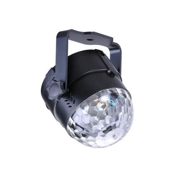Rotating LED Disco Party Light Bulb - Colorful Sound-Activated Lamp