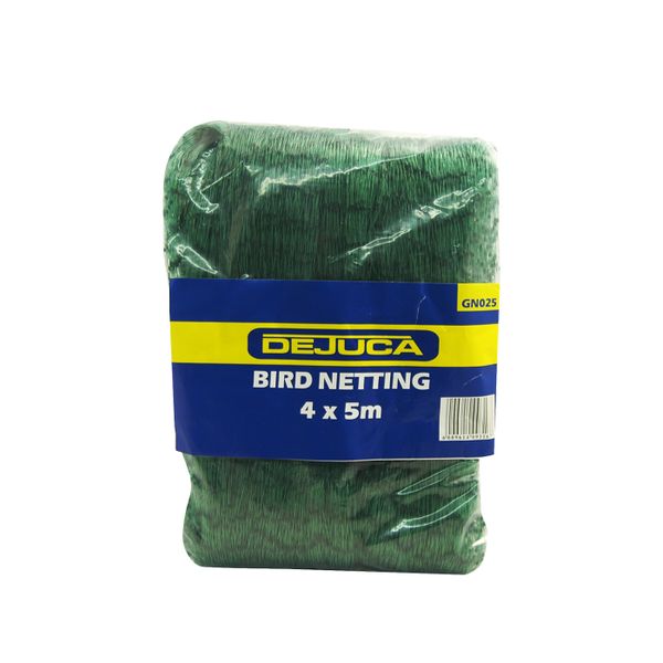 Dejuca - Bird Netting - 4 x 5m - 20mm Diameter