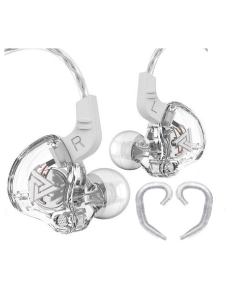QKZ - AK6 - HD Bass Gaming Earphones with Ear Holders