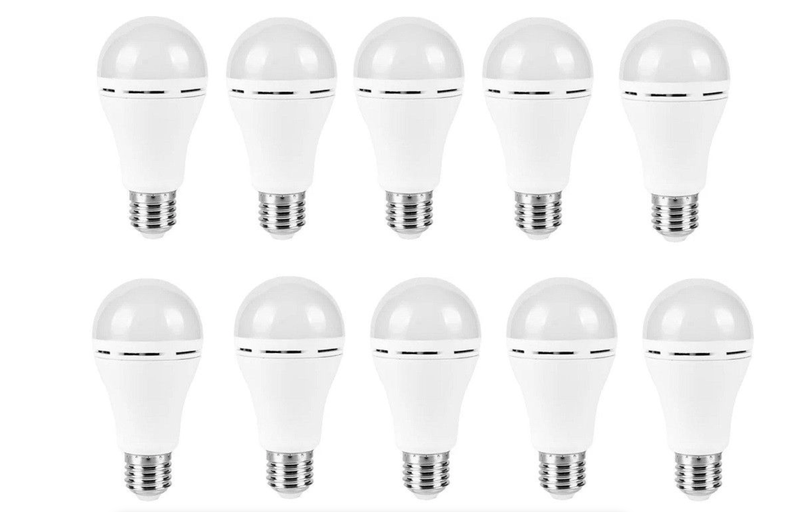 15w Battery Backup Light Bulb E27 - 10 Pack