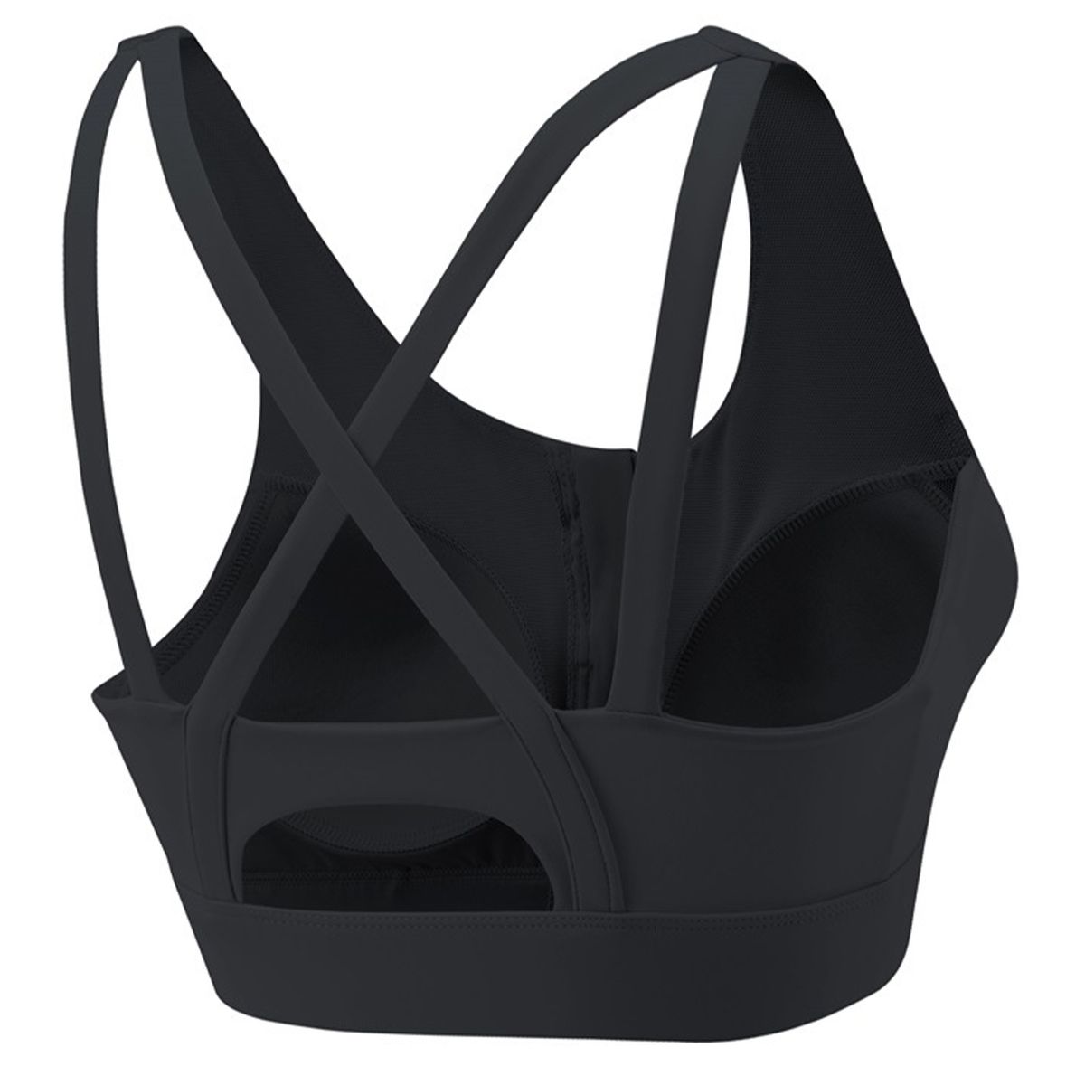 Front Zipper Sports Bra with Crisscross Back High Impact AntiSwayShockproof