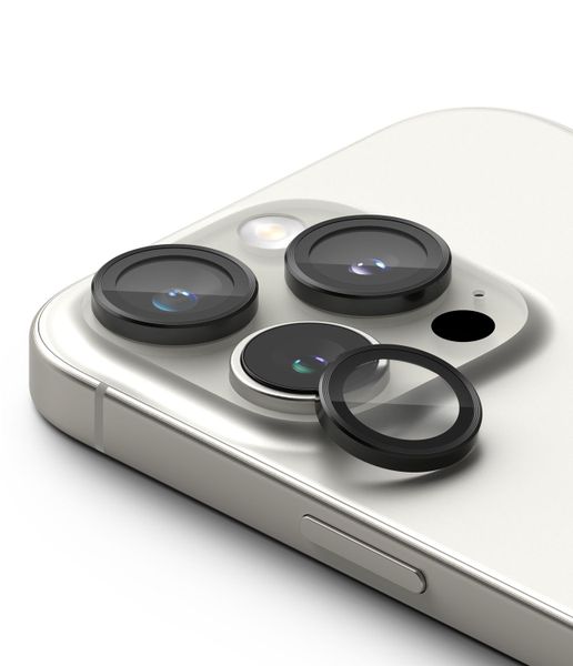 Camera Lens Protector w/ Aluminium Alloy Frames- iPhone 16 Pro Max 2x Sets