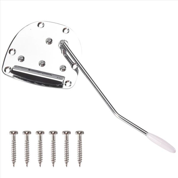 Guitar Vibrato Guitar Bridge NEW Stainless Steel Jazz Tremolo Tailpiece
