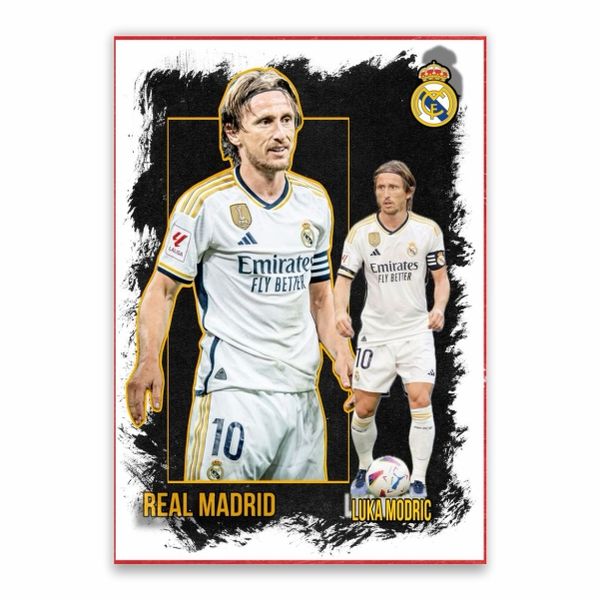 Luka Modric Real Madrid Poster - A1