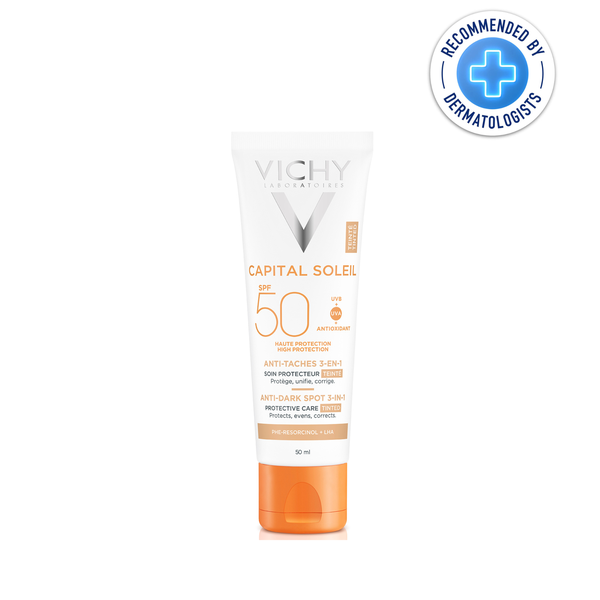 Vichy Ideal Soleil 3-in-1 Tinted Anti-Dark Spots care SPF50 50ml