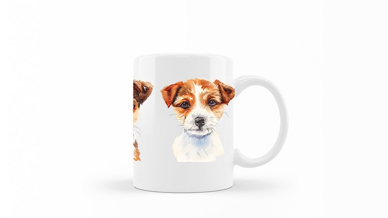 Parson-Russell-Terrier Printed Coffee Mug