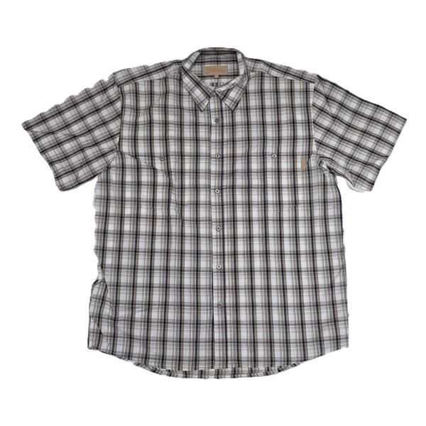 Sterling Check Shirt Beige/White/Navy image