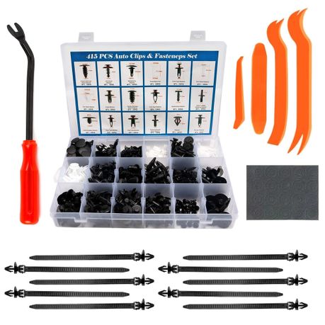 Auto Retainer Plastic Fastener Clips & Car Trim Removal Tool Kit-675 Pieces, Shop Today. Get it Tomorrow!