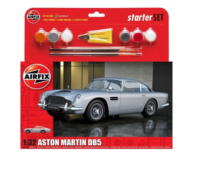 Airfix Vehicles Starter Set Aston Martin