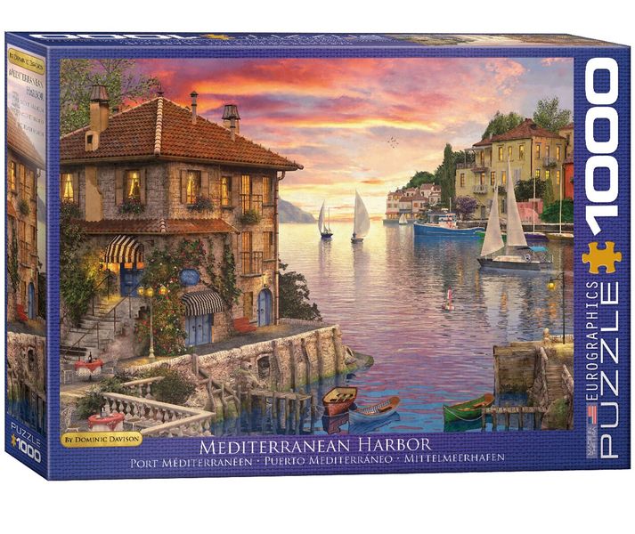 Mediterranean Harbour - 1000 Piece Puzzle