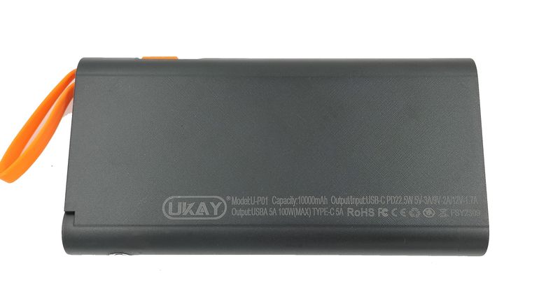 UKAY PD Super Fast Charge Power Bank 100W