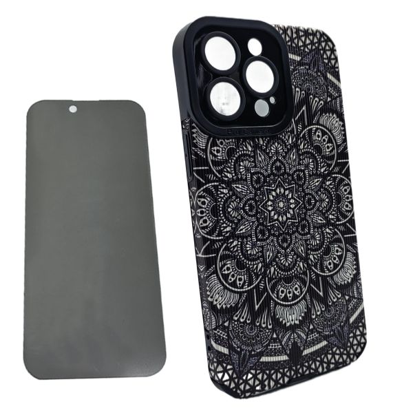 Mobile Phone Cases Compatible with iPhone 15Promax with Screen Protector