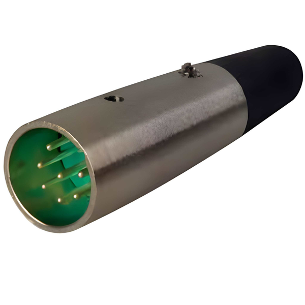 XLR-A7M 7-Pin Inline Male XLR Cable Connector with Screw Clamp