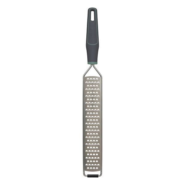 5five Stainless Steer Fine Grater with Grey Thermoplastic Handle 40cm