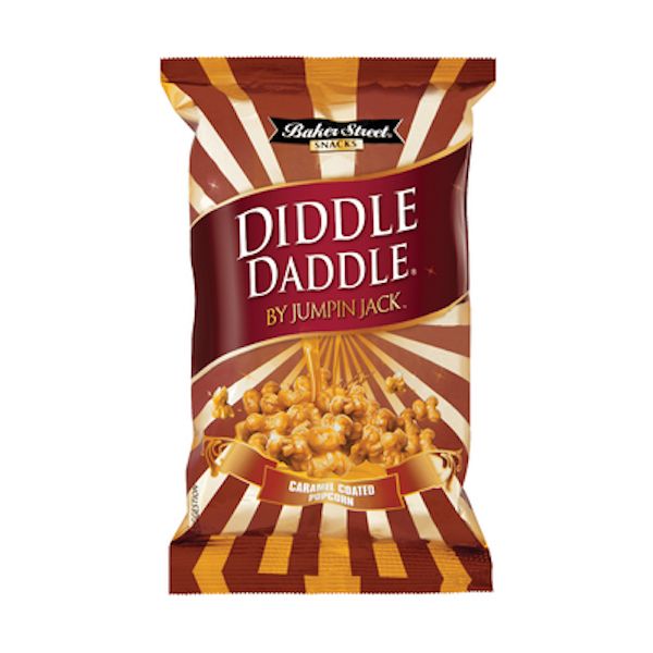 Diddle Daddle Glazed Caramel Cluster Popcorn 150g x 12