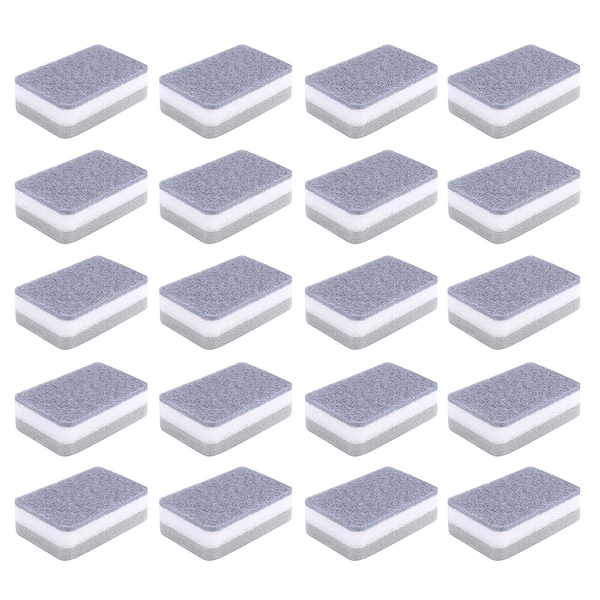 Heavy Duty Scrub Sponges,Dual-Sided Dishwashing Sponge for Kitchen,