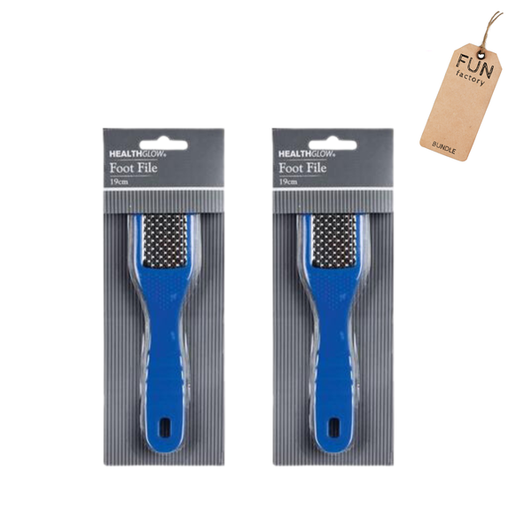 Metal Foot File - 19cm (Set of 2)