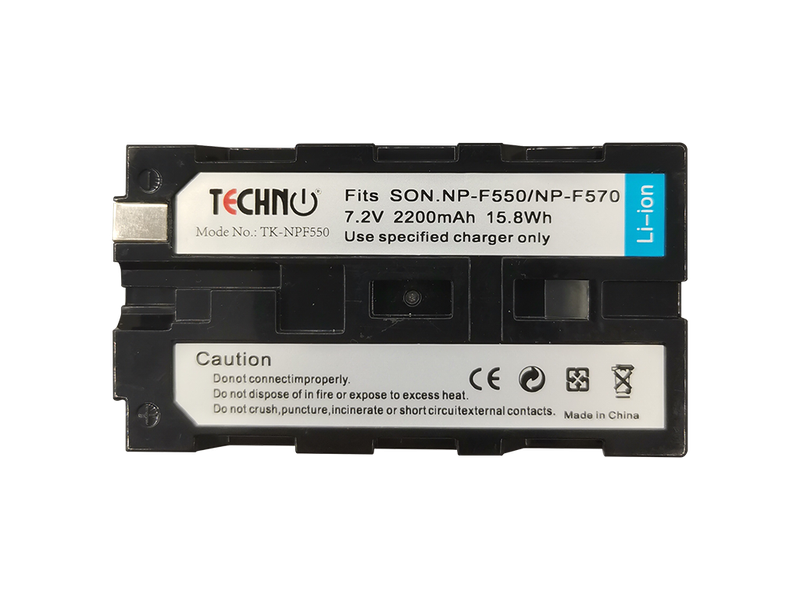 2200mAh Lithium-ion Battery for Sony NP-F550/ NP-F330 / NP-F530 / NP-F570