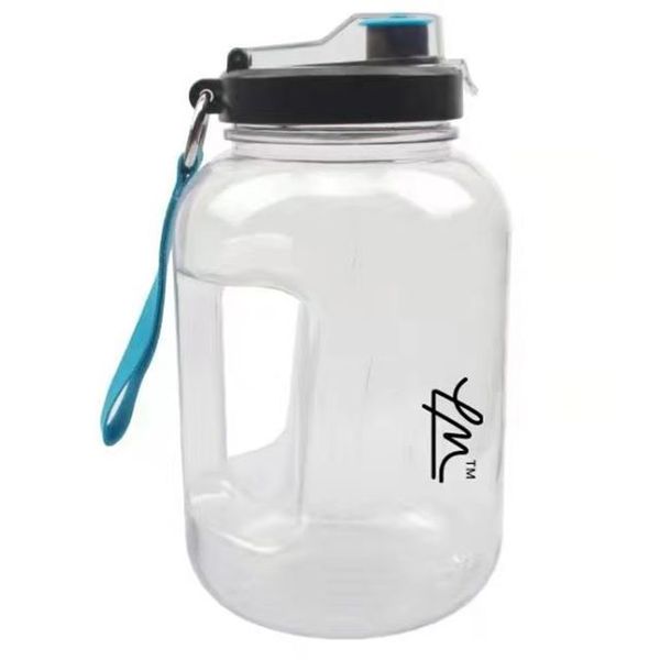 2.2L Transparent Wide Mouth Water Bottle