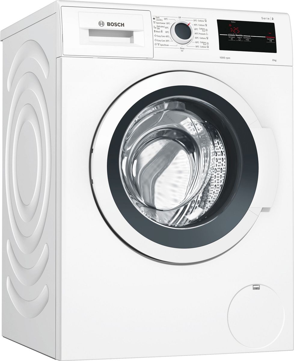 Bosch - 8kg Frontloader Washing Machine - Serie 2 - White