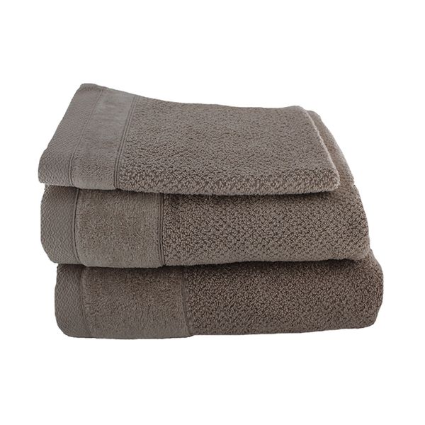 Wedgewood Collection 550gsm Pebble- 1 GuestTowel, 1 BathTowel, 1 BathSheet