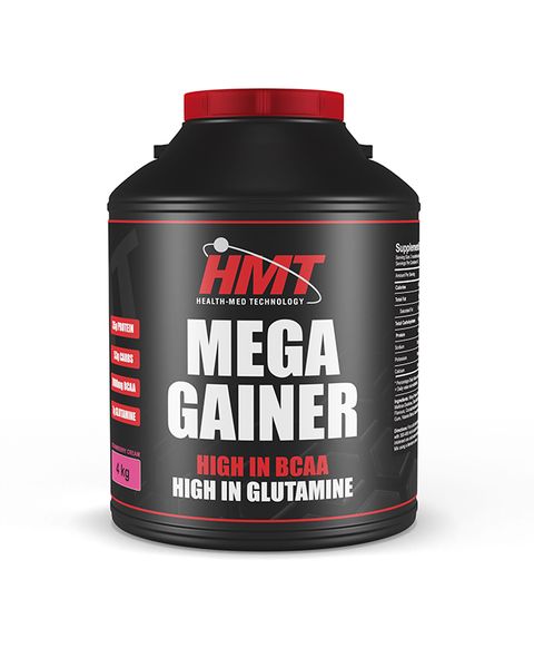 HMT Mass Builder- Mega Gainer 4kg - Strawberry