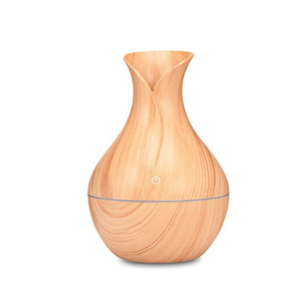 Ultrasonic Aroma Humidifier with Colour Changing - Light Brown