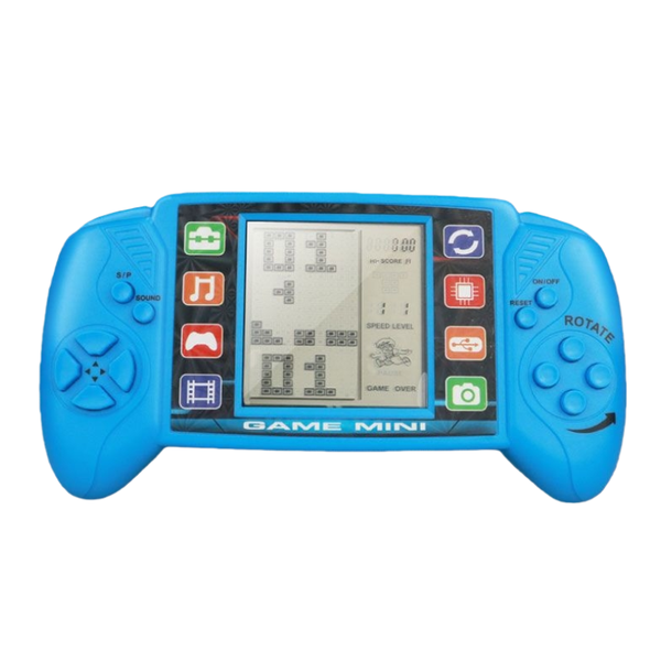 Classic Large Screen Tetris Console Retro Nostalgic Handheld Game Player