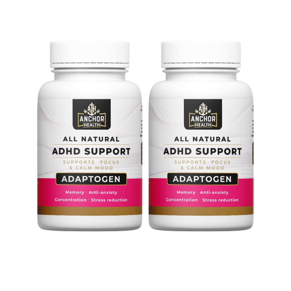 Anchor Health - ADHD Calm Focus - 60 Caps x 2 - Value Pack