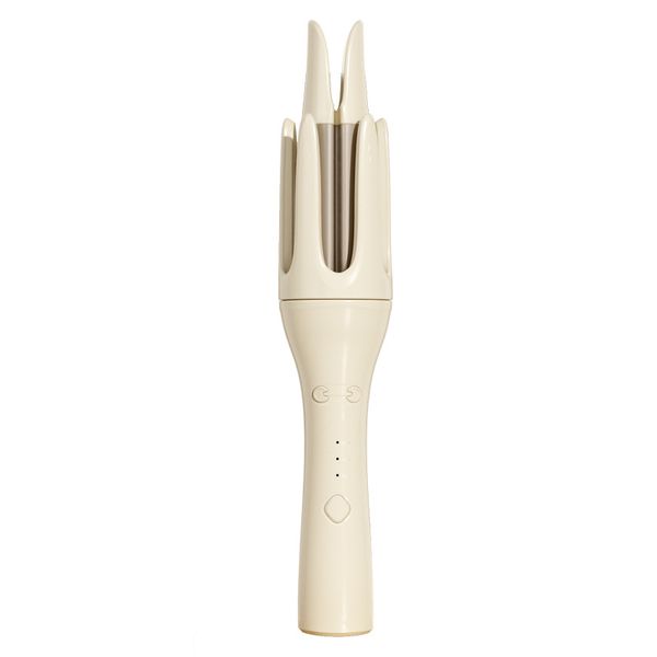Anti-Scald Automatic Curling Iron Beige
