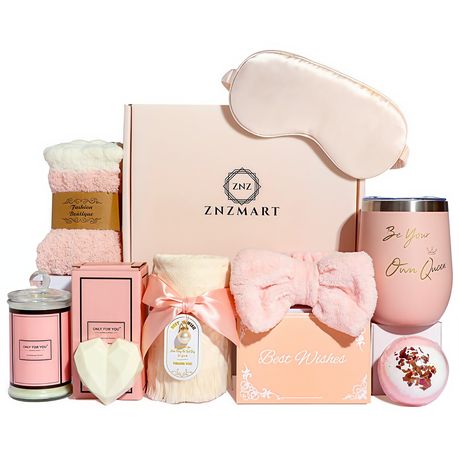 ZNZ MART Spa Gift for Women - Luxury Birthday Self Care Gift for her 10pcs Image