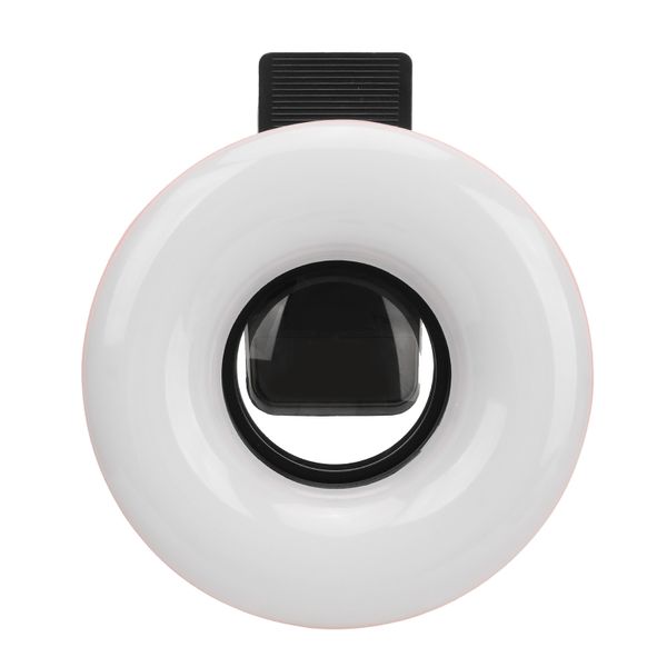 15X Macro Lens With Ring Light (Pink)