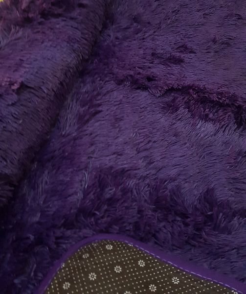 Large Premium Fluffy Carpet/Rug - Purple (Violet)