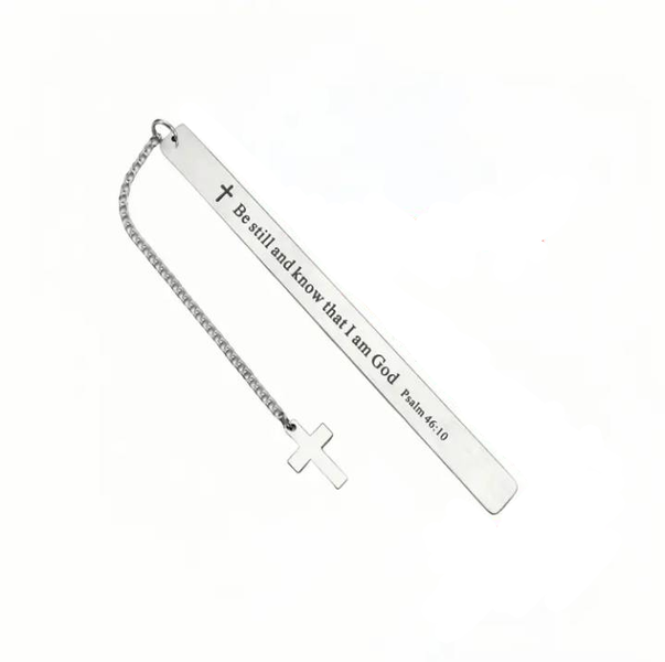 Christian Bible Bookmark - Bible Index -Be Still And Know that I am God