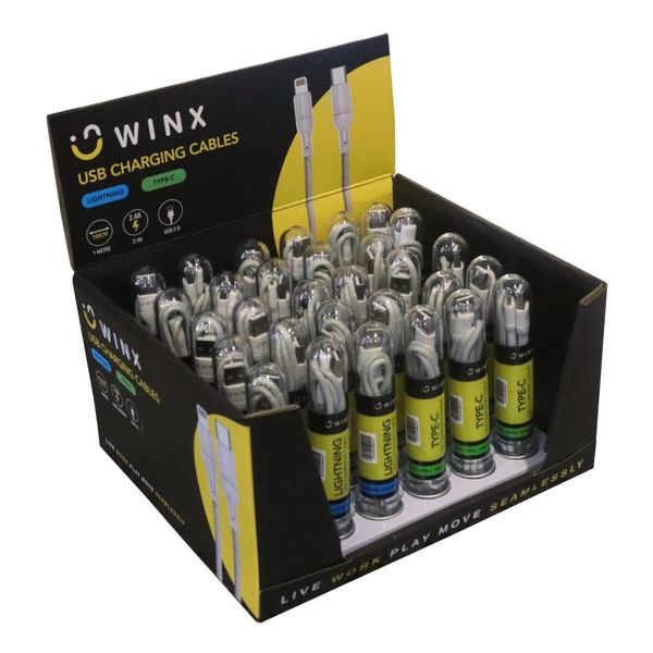 WINX USB to Type-C | Lightning Charging Cables