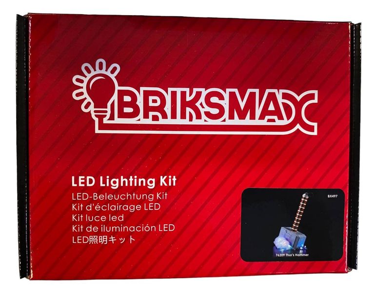 Briksmax Light Set For Lego 76209 Thor's Hammer