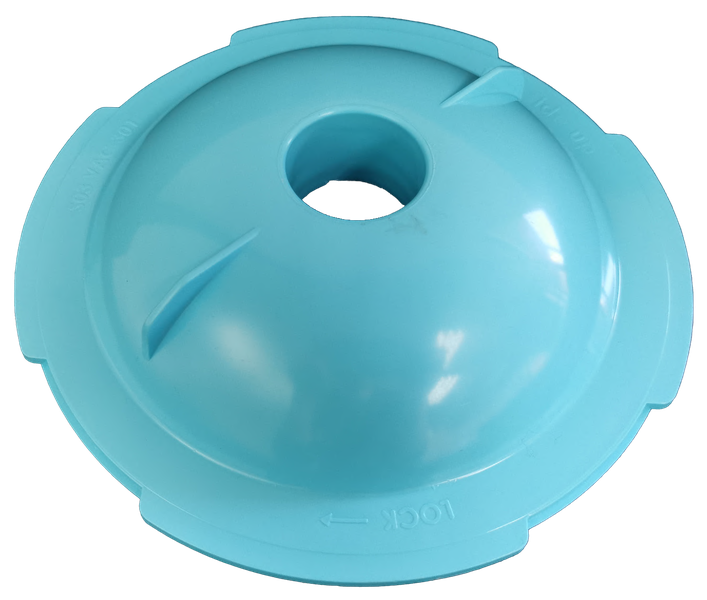 Orca Universal Pool Vac Lid - Aqua