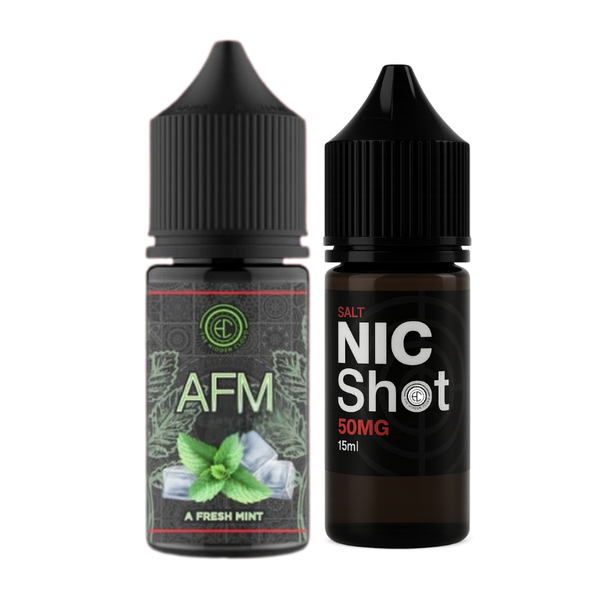 The Hidden Cloud AFM A Fresh Mint 25mg 30ml Longfill Kit